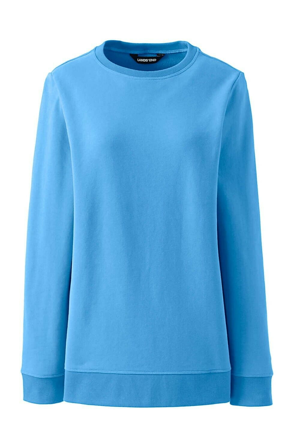 women's serious sweats crewneck long sleeve sweatshirt tunic
