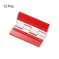 thumbnail image 3 of Uxcell 12Pack 45x35mm Acrylic Hinges Self Adhesive Clear Continuous Piano Folding Hinge, 3 of 6
