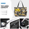thumbnail image 3 of Xecao Excavator At Work for versatile beach bag for women includes zipper pockets and waterproof material, ideal for vacations and adventures., 3 of 7