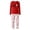 Women, variant on Yuaguia Family Matching Christmas Pajamas, Tis the Season to be Tipsy Letter Print Red Long Sleeve Top and Merry Everything White Lounge Pants Sleepwear Set, Baby 12 Months