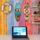 thumbnail image 2 of Decoración de pared de tabla de surf de 3 uds, tablas de Surf de 17,6 "x 6,2" para decoración, decoración temática de playa, cartel de pared de tabla de surf de madera para sala de estar, 2 of 5
