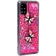 thumbnail image 2 of Case for Samsung Galaxy A71, Galaxy A71 Case Cute Pink Glitter Luxury Sparkle Liquid for Girls Women Quicksand Clear Soft TPU Protective Phone Case for Samsung Galaxy A71 Pink Butterfly, 2 of 12