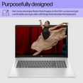 thumbnail image 6 of HP 17.3" Touchscreen Business Laptop, 17 inch HD+ Anti-Glare Display, AMD Ryzen 5 7530U, 32GB RAM, 2TB SSD, Wi-Fi 6, Bluetooth, Windows 11 Pro, 6 of 9