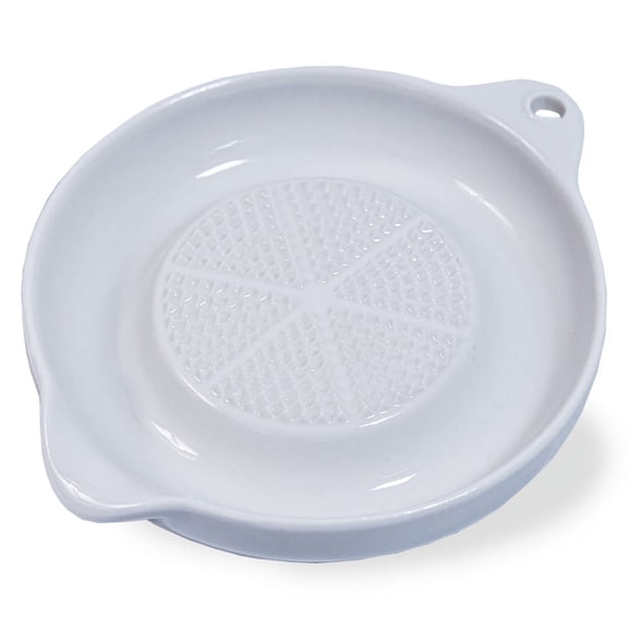Souped Up Recipes Ceramic Grater - Save your fingers when grating garlic, ginger, wassabi, and more!