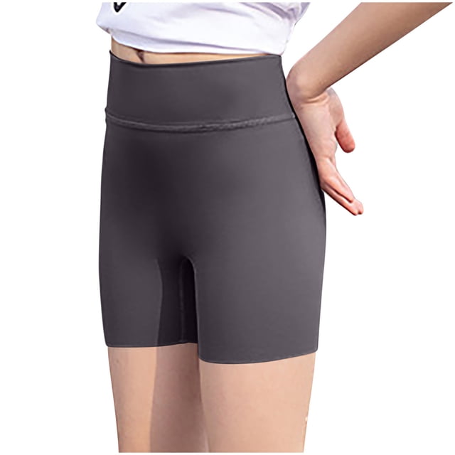 Odeerbi 2-12 Años Niñas Bike Shorts Yoga Shorts Entrenamiento Danza Atlético Deportes Shorts Seguridad de Verano Bajo Vestido Shorts