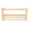 thumbnail image 2 of Test Tube Vial Glasses Holder Rack,Wooden Test Tube Rack Testing Tubes Holder Storage Supplies for School Laboratory, 2 of 7