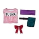 thumbnail image 4 of 2026 Bulma Costume Set - Retro Anime Cosplay Dress for Women, 4 of 5