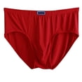 thumbnail image 1 of Men's Underwear - High Waist Briefs for Daily Comfort Oversized Fit Breathable and Soft Underpants for Relaxed Movement, 1 of 3