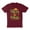 Maroon, variant on Tacos and Margs Shirt Unisex Large Black