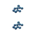 thumbnail image 3 of Jumpingount Kit de tachuelas sin rebabas, cuentas de cristal con forma geométrica, pendientes delicados, adorno de regalo dulce, accesorios de joyería tipo Tipo 19 2piezas Jumpingount CBP462657, 3 of 6