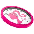 thumbnail image 2 of Barbie Silhouette Logo Bright Pink 10 Wall Clock, 2 of 2