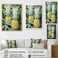 thumbnail image 4 of Designart "Juicy Delights Of A Sweet Pineapple IV" Pineapples Canvas Art Print, 4 of 7