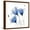Brown Frame, variant on Art.com Deep Indigo Harvest 1 Stretched Canvas Print Wall Art by Albert Koetsier, 24" x 24"