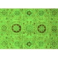 thumbnail image 1 of Ahgly Company Indoor Rectangle Abstract Green Modern Area Rugs, 2' x 4', 1 of 4