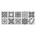 thumbnail image 1 of 10 Sheet Peel and Stick Tile for Kitchen Backsplash Mandala Peel and Stick Backsplash Waterproof Tiles Stick on Backsplash for Kitchen Wall Bathroom Laundry Room Cabinet Shower 6"x6", 1 of 9