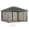 thumbnail image 3 of SUNJOY Gazebo Mosquito Netting for 13 ft. × 15 ft. Wooden Gazebos, 3 of 5