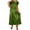 A-Green, variant on Jinhong Summer Polka Dots Dresses for Women Satin Short Sleeve Slip Midi Dress Elegant Fashion Zipper Fitted Pullover Dresses Purple,S