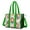 Colorful Fairy Princess, variant on Teacher Tote Bag,Black Princess Castle Rainbow Pattern Teacher Utility Tote Bag,Large Work Tote Bags for Women with Multiple Pockets,Top Zipper Closure,13.8x10.6x6.7 Inch