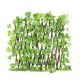 thumbnail image 1 of CAROOTU 40cm Adjustable Simulation Fence Leaf Fence Artificial Fence Net Rattan Decorative Fence for Home, 1 of 7