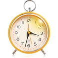 thumbnail image 2 of Monstrate Reloj despertador retro con batería de larga duración para dormitorio Reloj despertador retro de amplia aplicación Decoración del hogar, 2 of 6