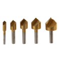 thumbnail image 1 of Juego de 5 Piezas de Brocas de para Taladro Avellanadoras de Madera Sunnimix Avellanado Broca, 1 of 5