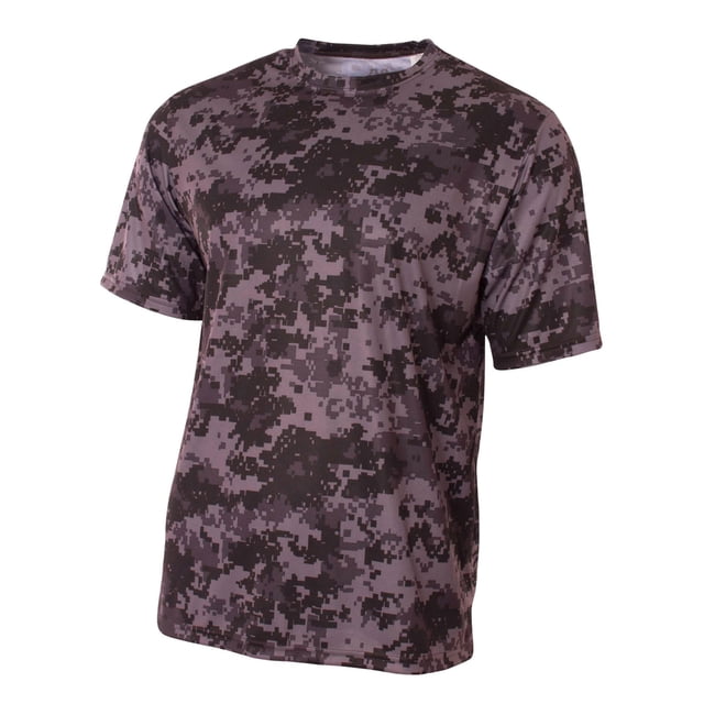 Camiseta DE RENDIMIENTO A4 NB3256 YTH CAMO GRAPHITE CAMO XL