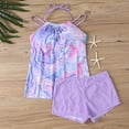thumbnail image 2 of Conjunto de Bikini de Cintura Alta para las Mujeres Correas Ajustables Set de Dos Piezas sin Espalda, Silueta de Corte Alto Sexy, 2 of 8