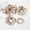 Champagne, variant on 22 Momme Luxury Silk Scrunchies Set 4-Pack