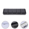 thumbnail image 2 of Miangastore Empty Watercolor Box Black 1Set Rectangular 8.7X2.9X0.9In, 2 of 9