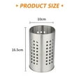 thumbnail image 2 of Stainless steel hanging chopsticks cage tableware cage multi-function kitchen storage tool, 2 of 6