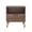Brown, variant on Avira Mid-Century Modern 20" Nightstand in White (1-Drawer)