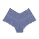thumbnail image 1 of Braguitas sexy de encaje para mujer: braguitas elásticas de cintura media con encaje en contraste, nailon/spandex, lavado a mano, disponibles en tallas S-XL., 1 of 4