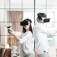 thumbnail image 4 of 1 Pair Plastic Anti-Collision VR Controller Ring Bumper Frame Cover for Oculus Quest 2 Grip Handle Protective Cage Accessories Black, 4 of 9