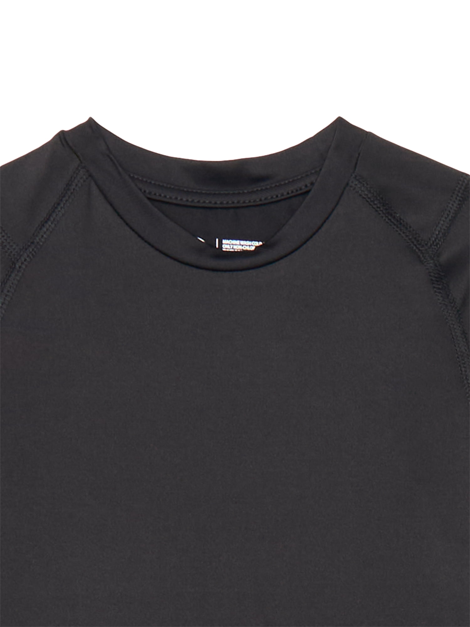 Athletic Works Boys' DriWorks Compression Top with Long Sleeves, Sizes 4-18