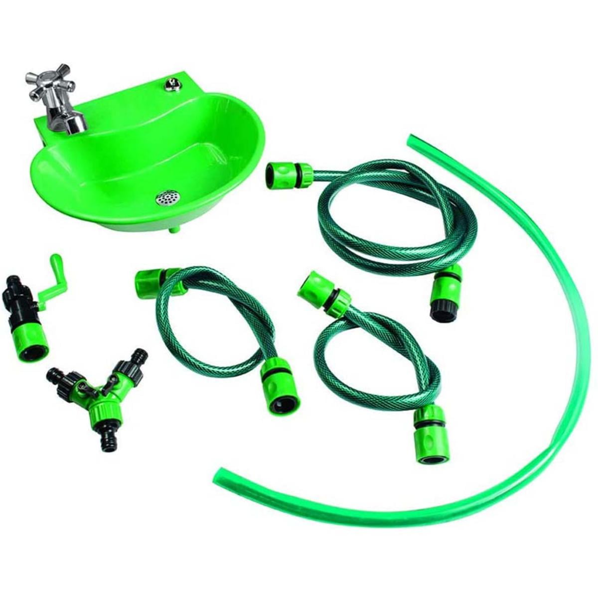 2 In 1 Outdoor Water Fountain Faucet
