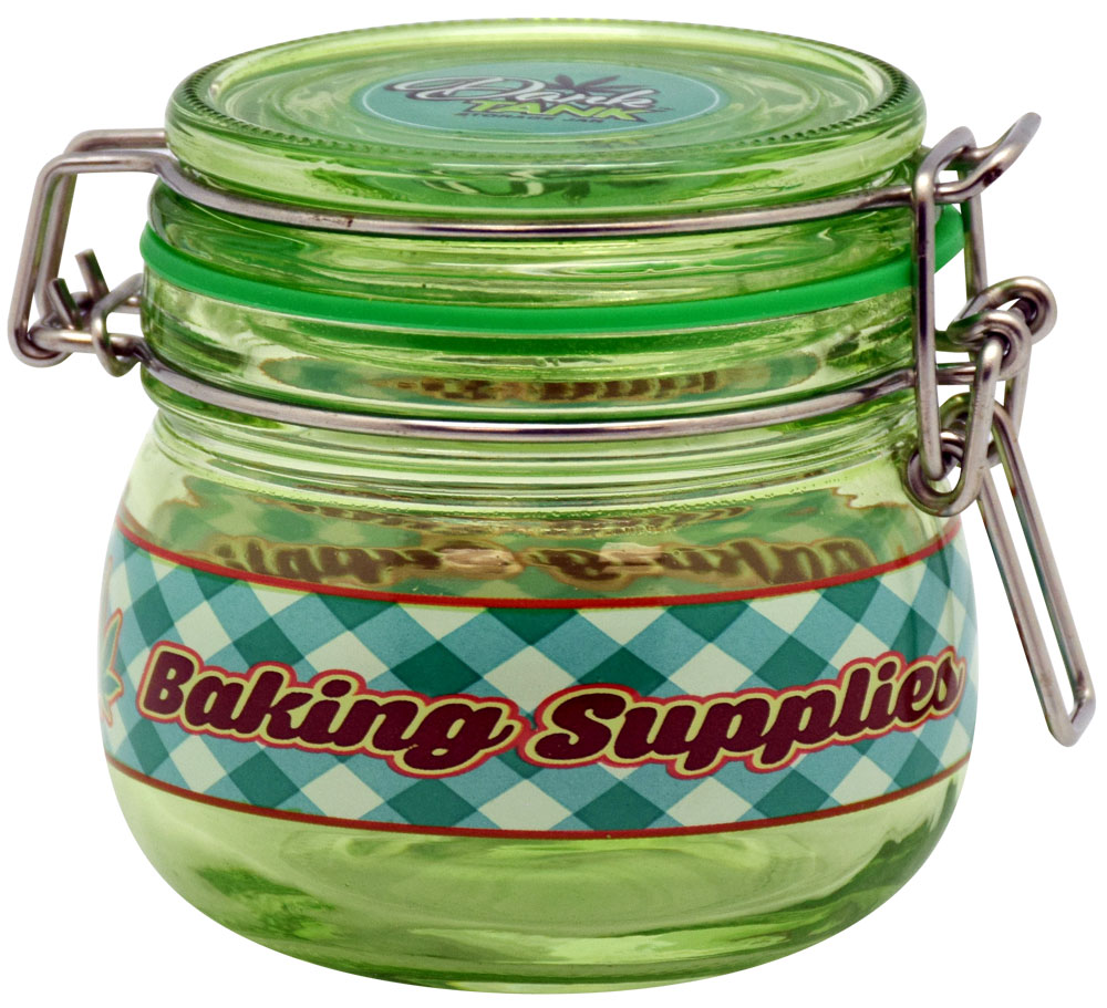Baking Supplies Glass Jar Large / 4"x4.3"