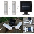 thumbnail image 5 of Luz para sala de máquinas, luz solar para cobertizo montada en la pared para espacios de máquinas, iluminación de emergencia blanca fría con luces LED de larga duración, fácil instalación para uso en, 5 of 5