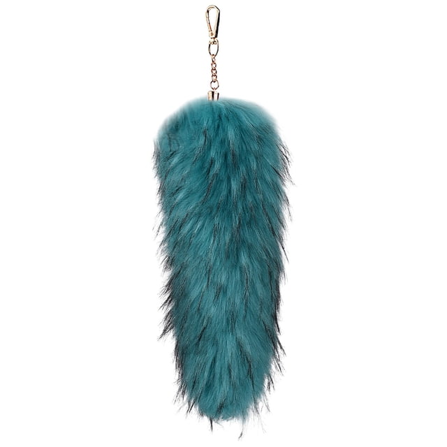 Hearth & Gear Porte-Clés 3D Mignon pour Femmes Porte-Clés Pompons Porte-Clés à la Mode Queue Poilue Queue d'Animal Porte-Clés pour Accessoire de Sac à Main