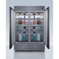 thumbnail image 4 of Reach in 2 door 49 cf refrigerator in stainless steel, 4 of 5