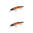 thumbnail image 4 of Advancent Señuelo artificial Swimbait Hook Hard Bait 3D Eyes Señuelo de hundimiento lento Crankbait Aparejos de pesca Wobblers Crankbaits Carp Bass Type2 NO2 Advancent CBP151170, 4 of 6
