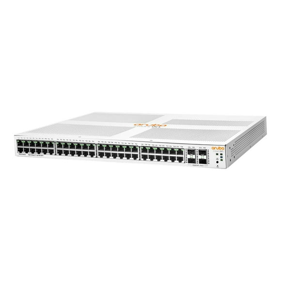 HPE Networking Instant On 1930 48G 4SFP/SFP+ Switch - Switch - L2+ - managed - 48 x 10/100/1000 + 4 x 1 Gigabit / 10 Gigabit SFP+ - rack-mountable
