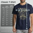 thumbnail image 5 of Men's Nintendo Hyrule History Book Logo Graphic Tee Navy Blue Large, 5 of 10