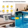 thumbnail image 3 of Inkbird Wireless Pool Thermometer & Receiver Set, Floating Thermometer with Easy Read Display, 300ft Remote Range and IPX7 Waterp, 3 of 9