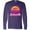 Purple, variant on Inktastic Summer Enjoy the Sunshine Jacksonville Florida in Pink Long Sleeve T-Shirt