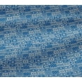 thumbnail image 5 of oneOone Viscose Jersey Medium Blue Fabric Geometric African Fabric For Sewing Printed Craft Fabric By The Yard 60 Inch Wide, 5 of 5