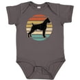 thumbnail image 3 of Inktastic Boxer Dog Vintage Silhouette Boys or Girls Baby Bodysuit, 3 of 5