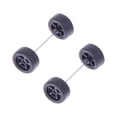 thumbnail image 4 of Juego de ruedas y neumáticos 1:64 Neumáticos RC con llanta Pieza RC Ruedas de vehículo Neumático modificado negro, 4 of 9