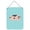 Blue Check, variant on Gloucester Old Spot Pig Blue Check Wall or Door Hanging Prints