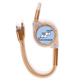 thumbnail image 1 of Cable de carga telescópico múltiples USB tres en uno, 1 of 3