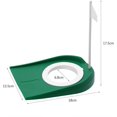 thumbnail image 4 of Putting de golf de plástico, ayuda para la práctica de golf con orificio para colocar copas, orificio ajustable para putter y bandera para interiores y exteriores Fason LL-2127, 4 of 7